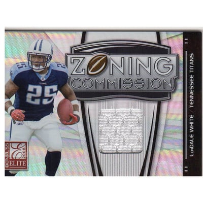 2008 Donruss Elite Zoning Commission Jerseys #12 LenDale White