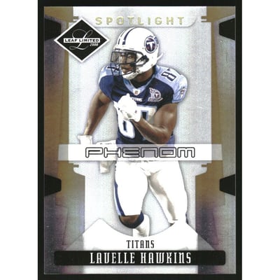 2008 Leaf Limited Gold Spotlight #261 Lavelle Hawkins