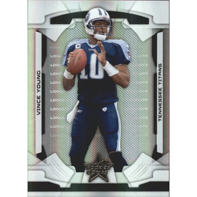 2008 Leaf Rookies and Stars Longevity Parallel Black #94 Vince Young