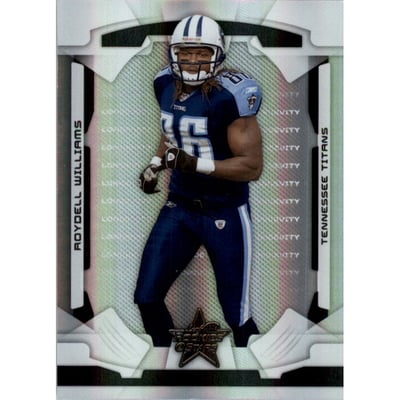 2008 Leaf Rookies and Stars Longevity Parallel Black #96 Roydell Williams