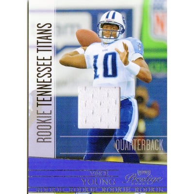 2008 Playoff Prestige Rookie Review Materials #246 Vince Young