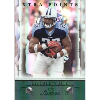 2008 Playoff Prestige Xtra Points Green #96 LenDale White