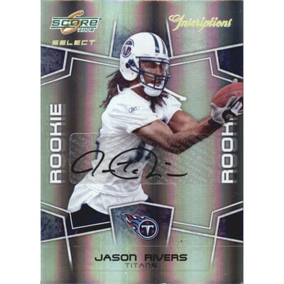 2008 Select Inscriptions #433 Jason Rivers/750