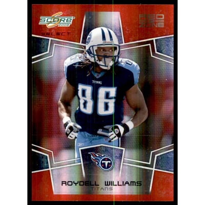 2008 Select Red Zone #317 Roydell Williams