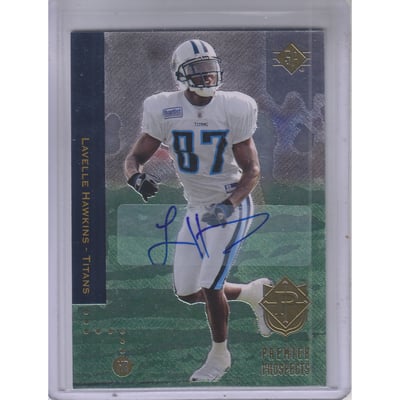2008 SP Rookie Edition Autographs #234 Lavelle Hawkins 94
