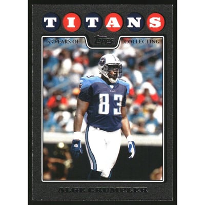 2008 Topps Black #188 Alge Crumpler