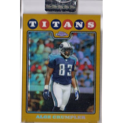 2008 Topps Chrome Gold Refractors #TC104 Alge Crumpler
