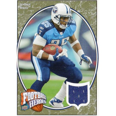 2008 Upper Deck Heroes Jerseys Green Retail #54 LenDale White