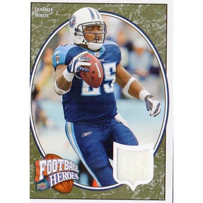 2008 Upper Deck Heroes Jerseys Green Retail #55 LenDale White