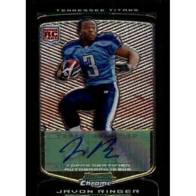 2009 Bowman Chrome Rookie Autographs #117 Javon Ringer D