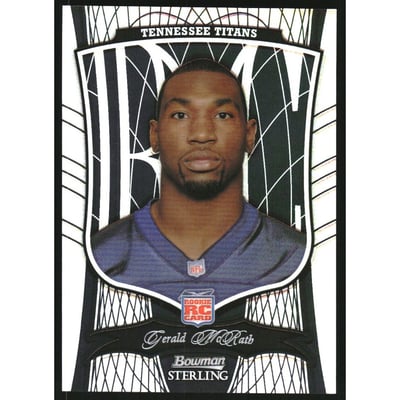 2009 Bowman Sterling Black Refractors #33 Gerald McRath