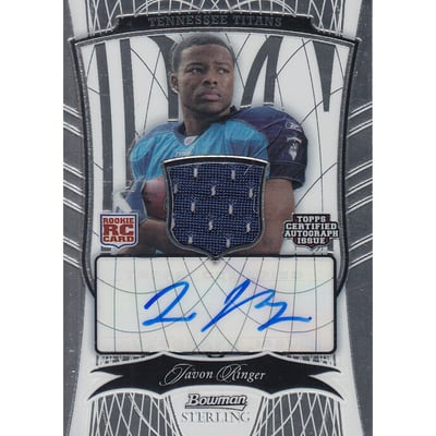 2009 Bowman Sterling #152B Javon Ringer JSY AU/599