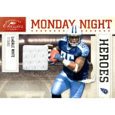 2009 Donruss Classics Monday Night Heroes Jerseys #16 LenDale White/299
