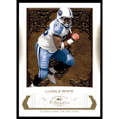 2009 Donruss Classics Timeless Tributes Gold #96 LenDale White