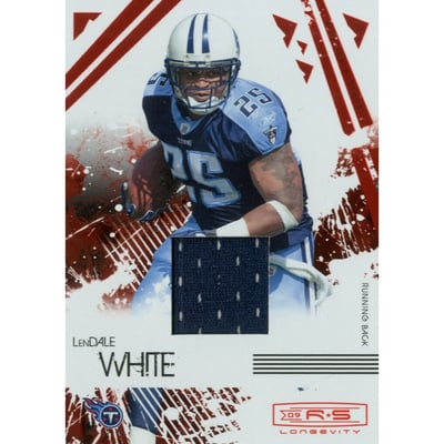 2009 Donruss Rookies and Stars Longevity Materials Ruby #97 LenDale White/299
