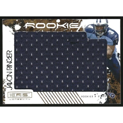 2009 Donruss Rookies and Stars Longevity Rookie Jersey Jumbo Swatch #224 Javon Ringer
