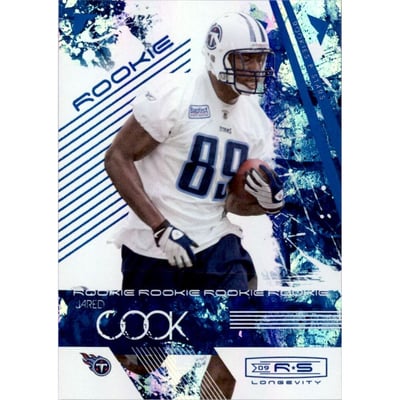 2009 Donruss Rookies and Stars Longevity Sapphire #157 Jared Cook