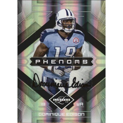 2009 Limited #172 Dominique Edison AU/399 RC