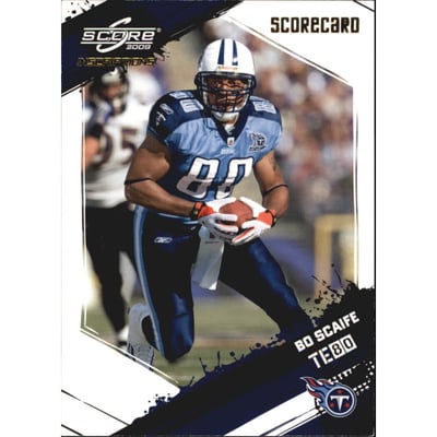 2009 Score Inscriptions Scorecard #282 Bo Scaife
