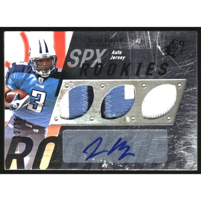 2009 SPx Rookies Silver #108 Javon Ringer JSY AU