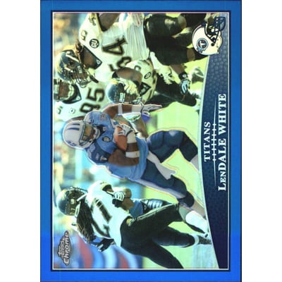 2009 Topps Chrome Blue Refractors #TC38 LenDale White