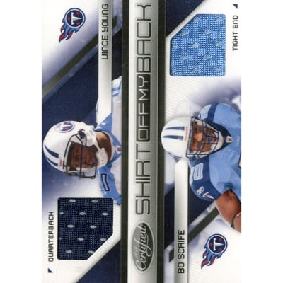2010 Certified Shirt Off My Back Combos #14 Vince Young/Bo Scaife