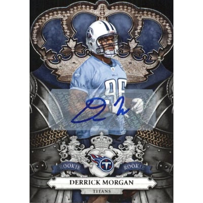 2010 Crown Royale Autographs #128 Derrick Morgan/249