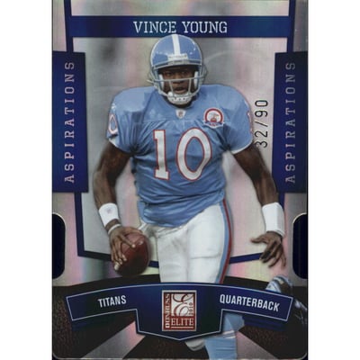 2010 Donruss Elite Aspirations #97 Vince Young/90