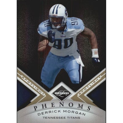2010 Limited Gold Spotlight #165 Derrick Morgan