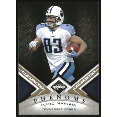 2010 Limited Gold Spotlight #182 Marc Mariani