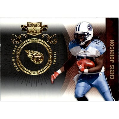 2010 Panini Plates and Patches Gold #95 Chris Johnson