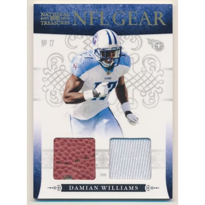 2010 Playoff National Treasures NFL Gear Prime #35 Damian Williams