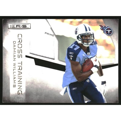 2010 Rookies and Stars Crosstraining Materials Prime #23 Damian Williams