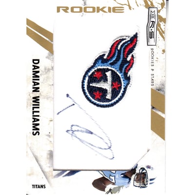 2010 Rookies and Stars #263 Damian Williams AU/121 RC