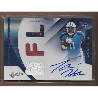 2011 Absolute Memorabilia #220 Jamie Harper RPM AU/299 RC