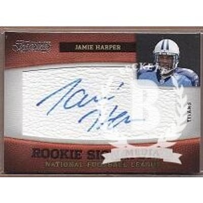 2011 Timeless Treasures #167 Jamie Harper AU/265 RC