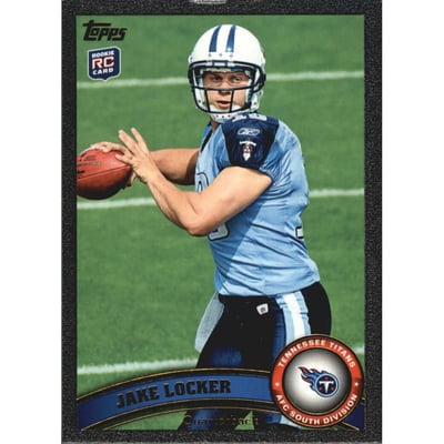 2011 Topps Black #430 Jake Locker