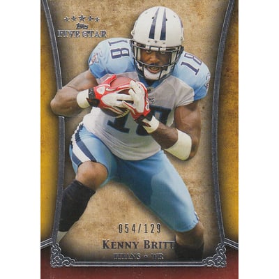2011 Topps Five Star #21 Kenny Britt