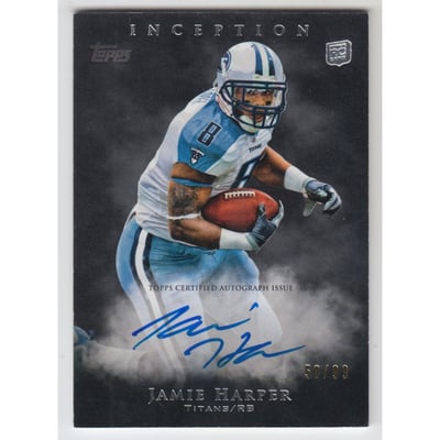 2011 Topps Inception Gray #134 Jamie Harper AU