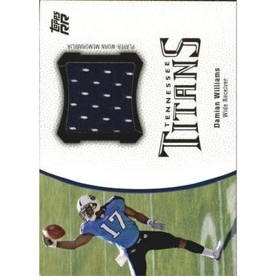 2011 Topps Rising Rookies Freshman Impressions Jerseys #FIRDW Damian Williams