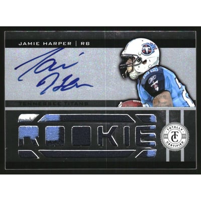2011 Totally Certified Black #216 Jamie Harper JSY AU
