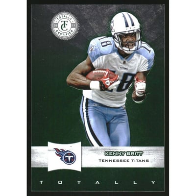 2011 Totally Certified Green #31 Kenny Britt