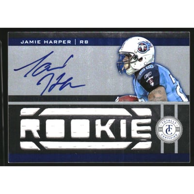 2011 Totally Certified #216 Jamie Harper JSY AU/499 RC