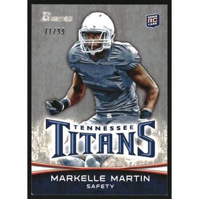2012 Bowman Silver #167 Markelle Martin