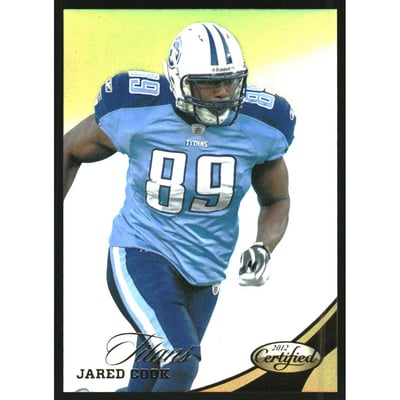 2012 Certified Mirror Gold #42 Jared Cook
