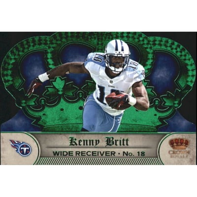 2012 Crown Royale Green #39 Kenny Britt
