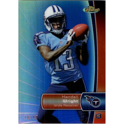 2012 Finest Blue Refractors #118 Kendall Wright