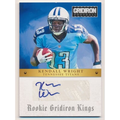 2012 Gridiron Rookie Gridiron Kings Autographs #7 Kendall Wright