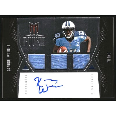 2012 Momentum #107 Kendall Wright JSY AU/399 RC