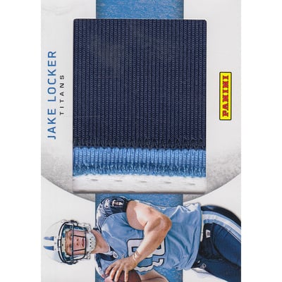 2012 Panini Black Friday Rookie Jumbo Materials #4 Jake Locker